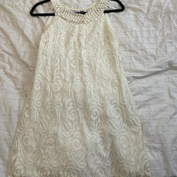 Cream lace dress - Picture 1 of 1